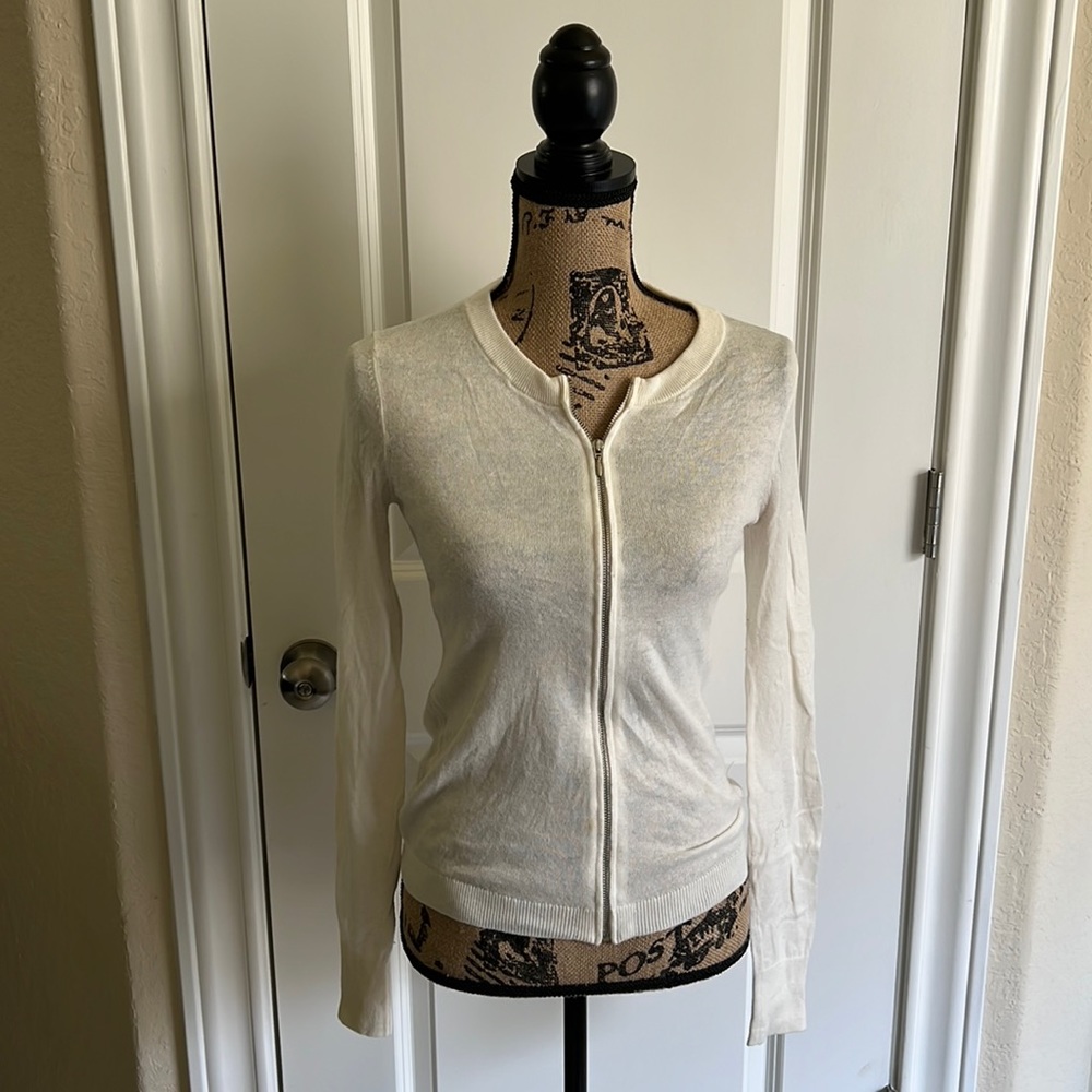 Zip up Cardigan Sweater
